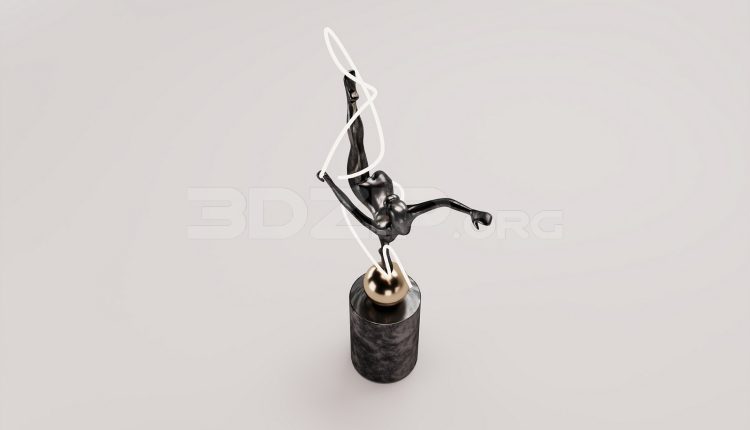 17613. Free 3ds Max Sculpture Model Download (2)