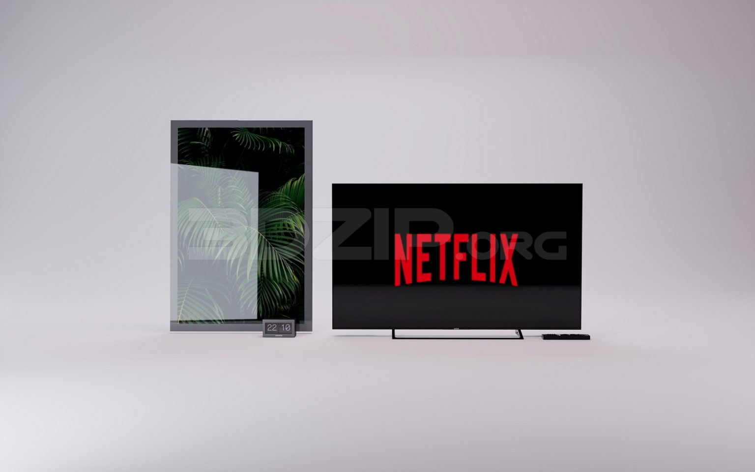 17623. Free 3Ds Max TV Model Download