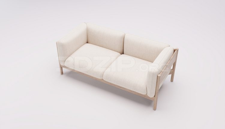 17632. Free 3ds Max Sofa Model Download (2)