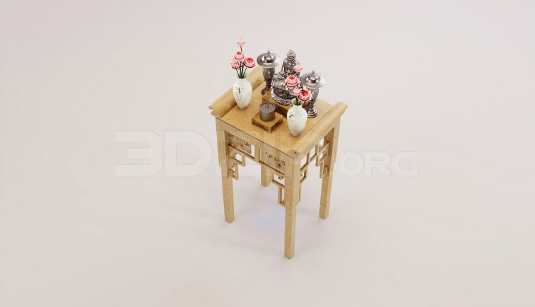 17675. Free 3ds Max Altar Model Download (2)