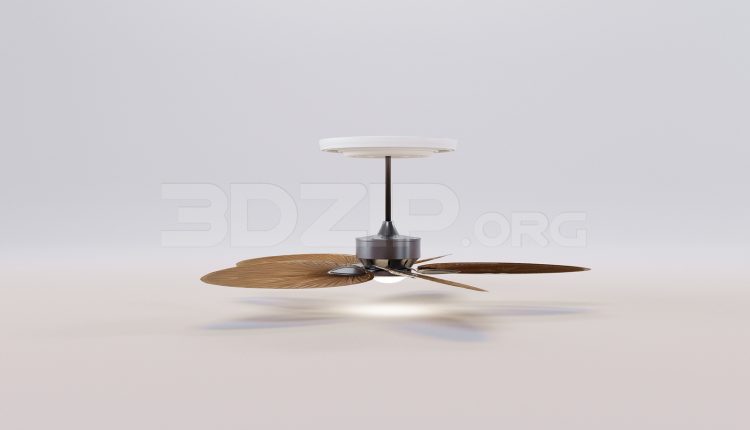 17679. Free 3ds Max Ceiling Fans Model Download (2)