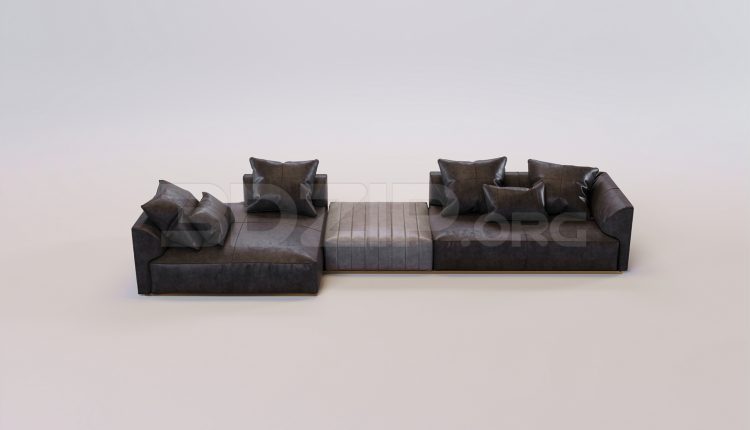17694. Free 3ds Max Sofa Model Download (1)