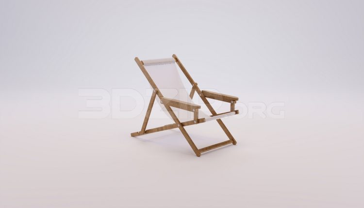 17707. Free 3ds Max Armchair Model Download (1)