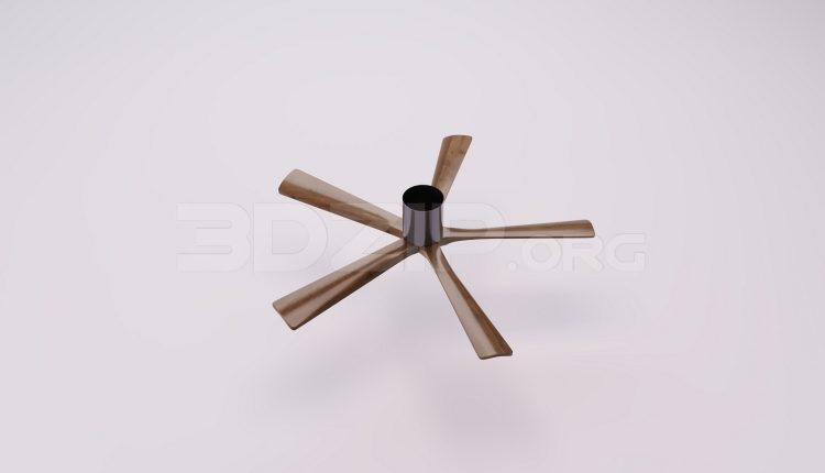 17741. Free 3ds Max Ceiling Fans Model Download (1)