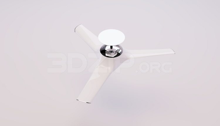 17752. Free 3ds Max Ceiling Fans Model Download (2)