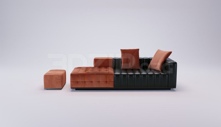 17753. Free 3ds Max Sofa Model Download (2)