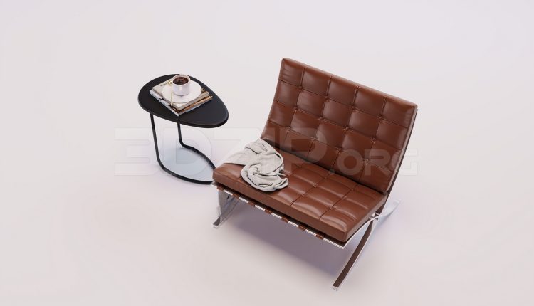 17757. Free 3ds Max Chair Model Download (2)