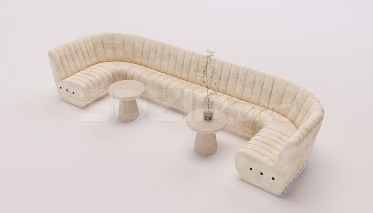 17778. Free 3ds Max Sofa Model Download (1)