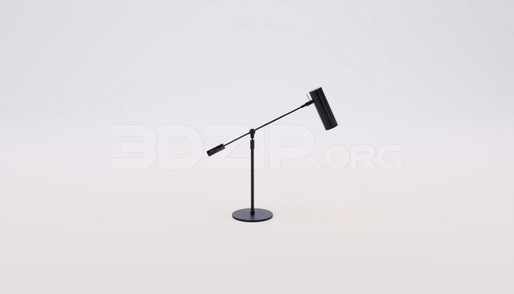 17784. Free 3ds Max Table Lamp Model Download (2)