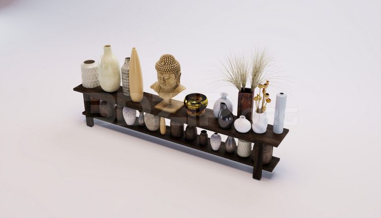 17792. Free 3ds Max Decorative Set Model Download (2)