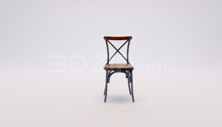 17805. Free 3ds Max Chair Model Download (1)
