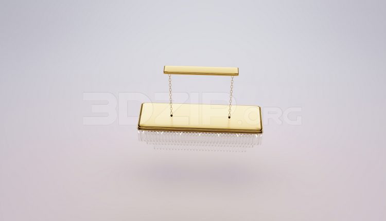 17811. Free 3ds Max Ceiling Light Model Download (2)
