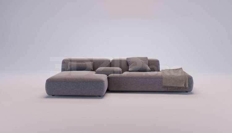 17841. Free 3ds Max Sofa Model Download (2)