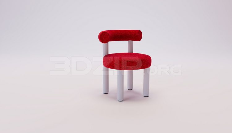 17851. Free 3ds Max Chair Model Download (2)