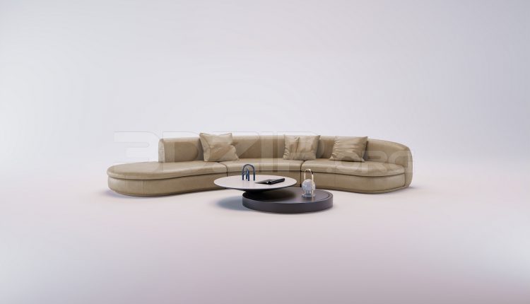 17872. Free 3ds Max Sofa Model Download (1)
