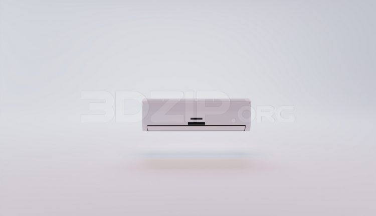 17931. Free 3ds Max Air Conditioner Model Download (2)