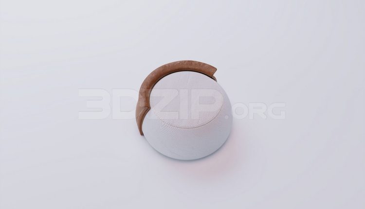 17937. Free 3ds Max Stool Model Download (1)