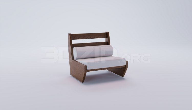 17938. Free 3ds Max Chair Model Download (1)