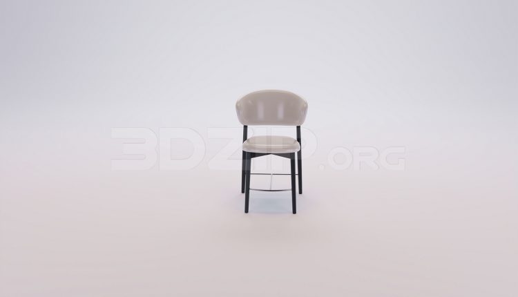 17944. Free 3ds Max Chair Model Download (1)