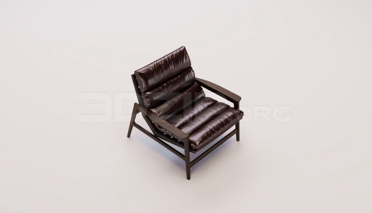 17984. Free 3ds Max Armchair Model Download (2)