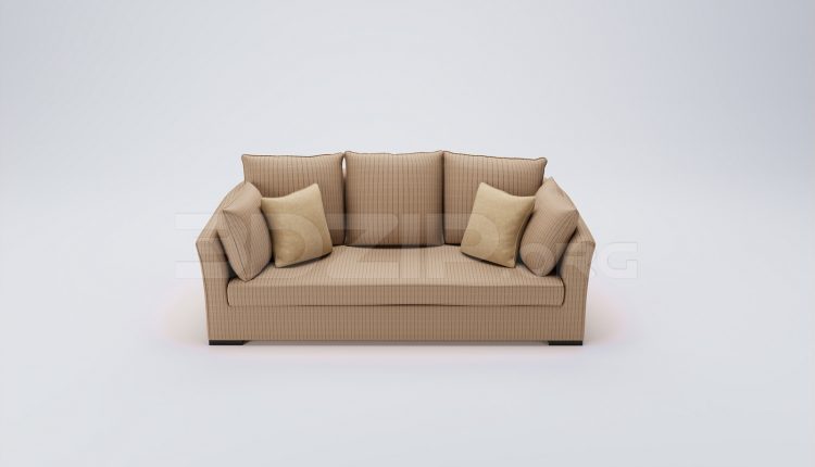 17989. Free 3ds Max Sofa Model Download (1)