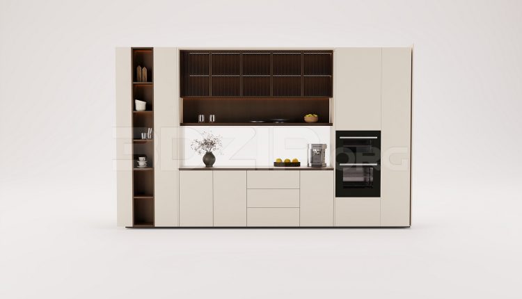 18041. Free 3ds Max Decorative Cabinets Model Download (2)