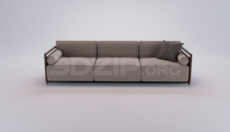 18059. Free 3ds Max Sofa Model Download (1)