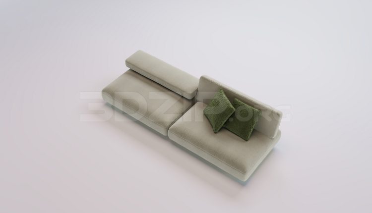 18085. Free 3ds Max Sofa Model Download (2)