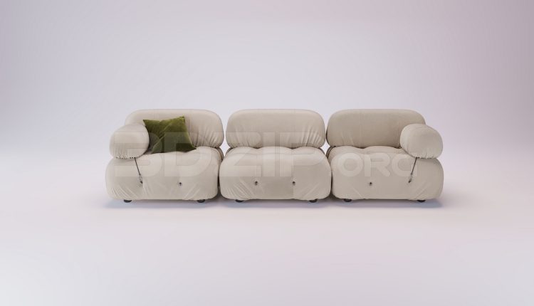 18117. Free 3ds Max Sofa Model Download (2)