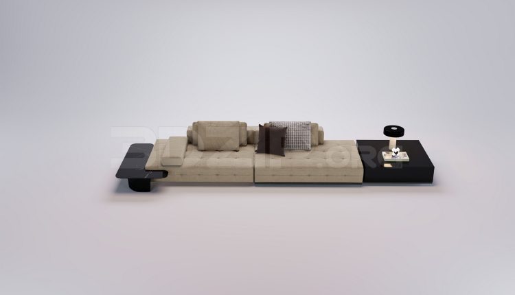 18134. Free 3ds Max Sofa Model Download (1)