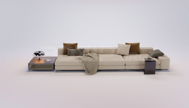 18158. Free 3ds Max Sofa Model Download (1)