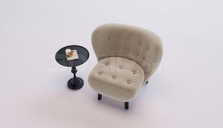 18209. Free 3ds Max Chair Model Download (2)