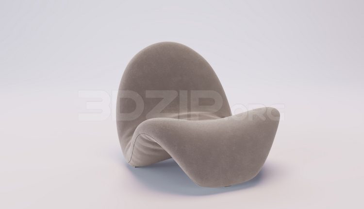 18224. Free 3ds Max Chair Model Download (2)