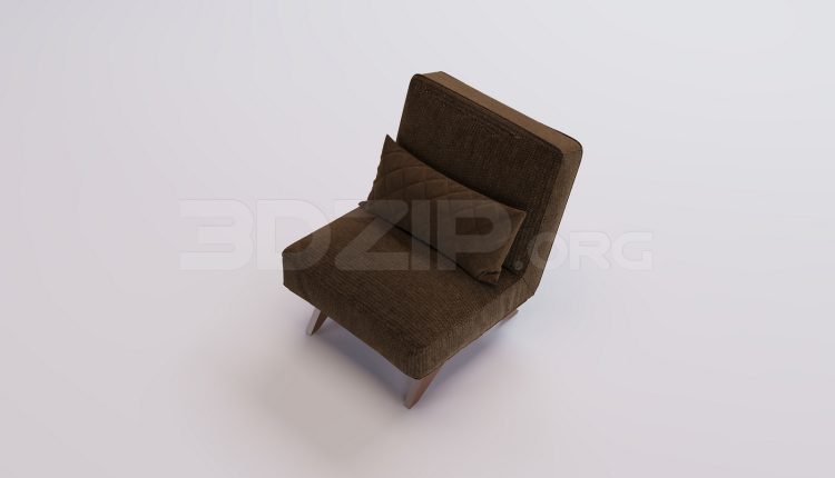 18233. Free 3Ds Max Chair Model Download (1)