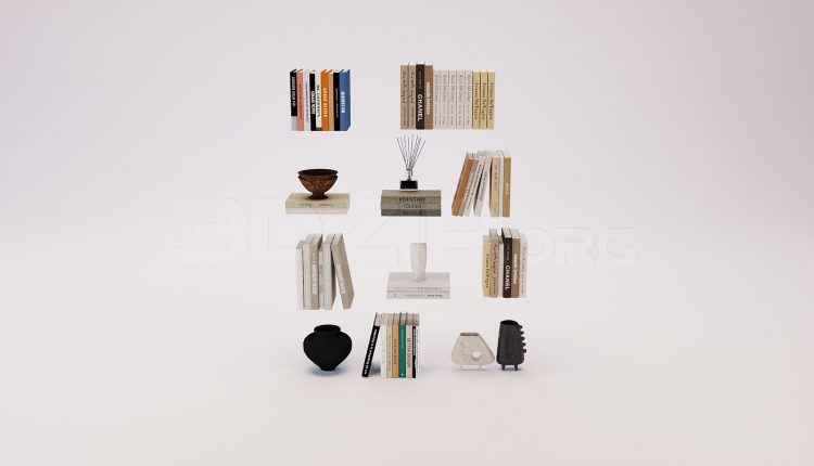 20171. Free 3Ds Max Book Model Download (2)
