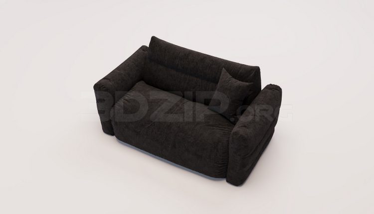 20190. Free 3Ds Max Armchair Model Download (1)