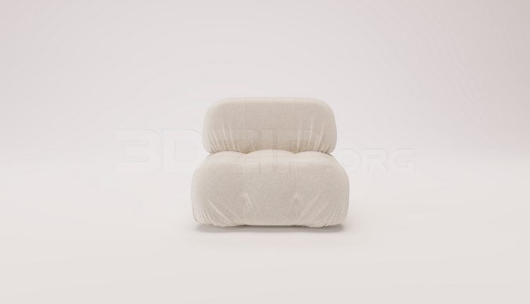 20204. 3Ds Max Armchair Model Free Download (1)