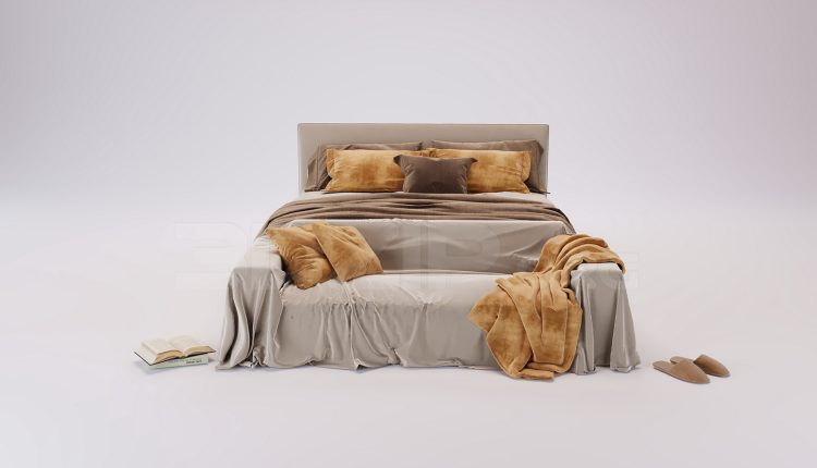 20212. Download Free 3Ds Max Bed Model (1)