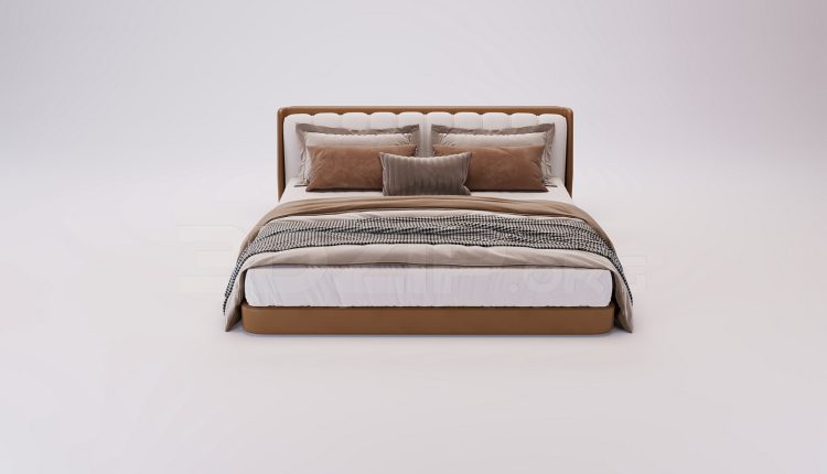 20217. Download 3Ds Max Bed Model for Free (1)