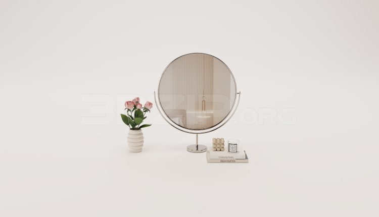 20230. Free 3Ds Max Mirror Model Download (1)