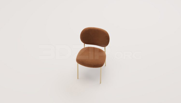 20233. Free 3Ds Max Chair Model Download (1)