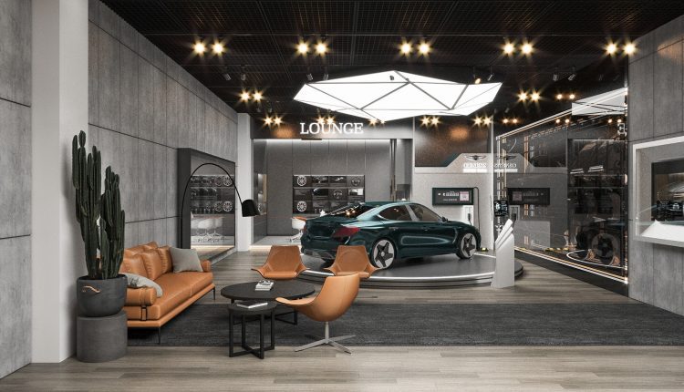 13814. 3d Model Of Car Showroom Interior For Free Download By Thuan Nt (1)