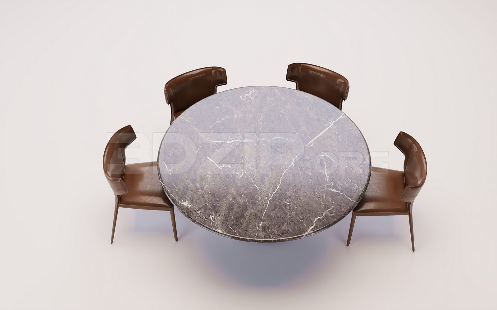18322. Download Free Dining Table & Chair 3Ds Max Model for Interior Design (1)