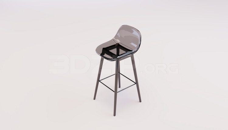 18330. Download Free 3d Bar Stool Model For 3ds Max Interior Design (2)