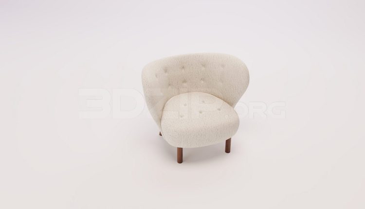 18334. Download Free Chair 3d Model For 3ds Max Interior Projects (1)