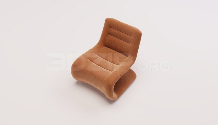 18347. Download Free Lounge Chair 3D Model for 3Ds Max Interior Projects (2)