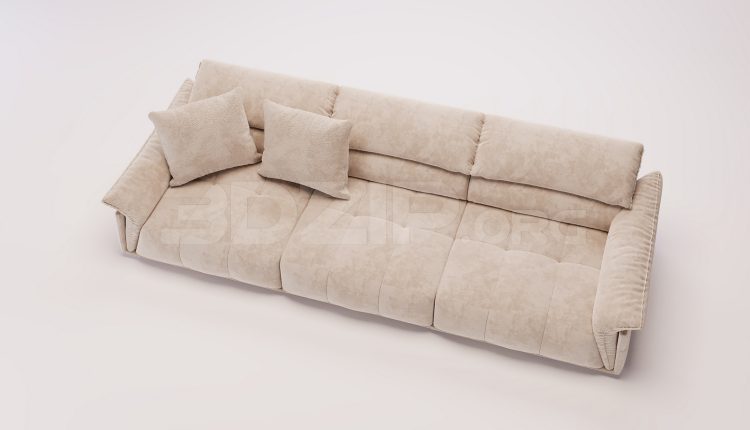 18384. 3Ds Max Sofa Model Free Download (1)