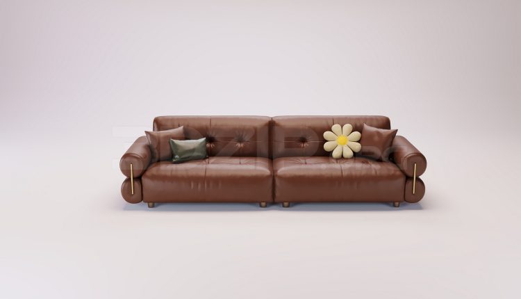 18390. 3Ds Max Sofa Model Free Download (1)