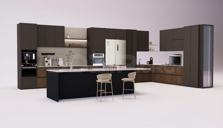 18399. Download Free 3Ds Max Kitchen Model (2)