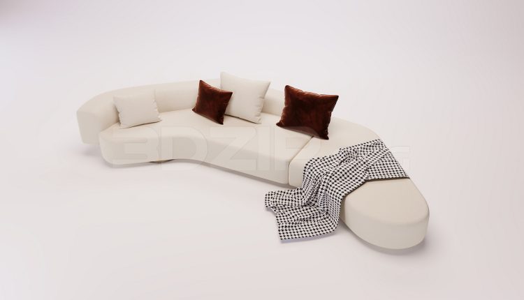 18411. 3Ds Max Sofa Model Free Download (2)